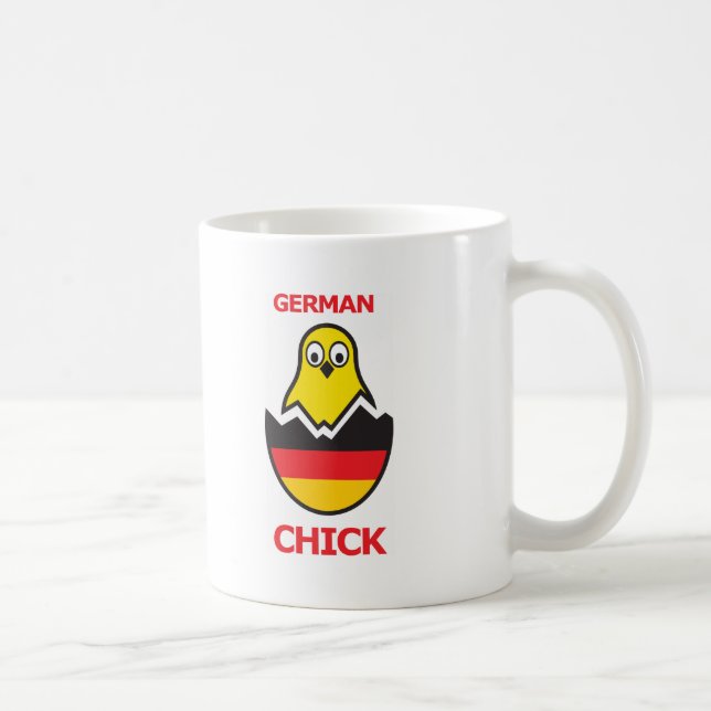 Tysk chick kaffemugg (Höger)