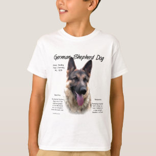 Tysk design för historia för herdehund (sobel) tröja