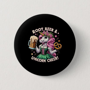 Tysk drindl Unicorn Beer Pretzel Funny Party Knapp