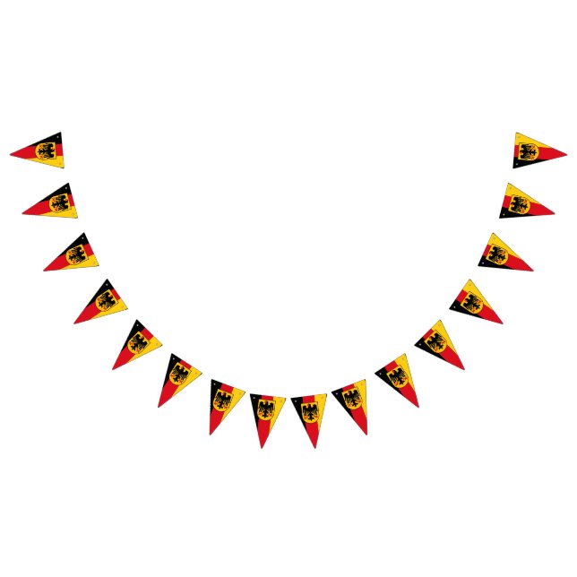 Tysk flagga-banderoll vimplar (Alla)