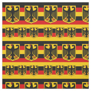 Tysk Flagga Eagle Sybol-väv/Tysklandare Tyg