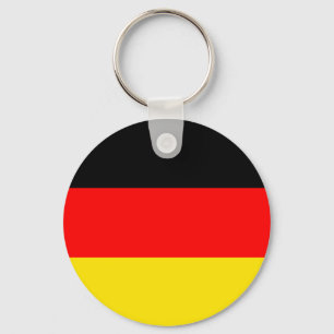 Tysk flagga Keychain Nyckelring