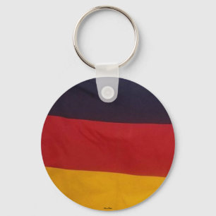 Tysk flagga Keychain Nyckelring