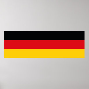 Tysk flagga poster