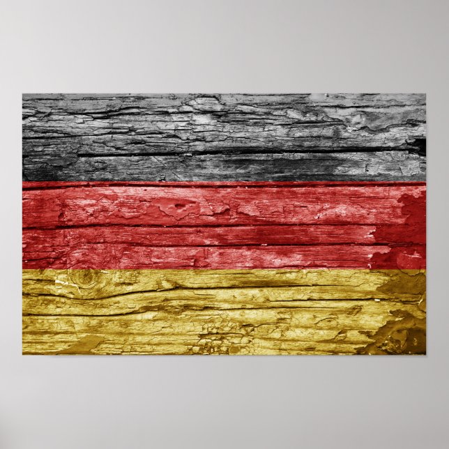 Tysk flagga poster (Framsidan)