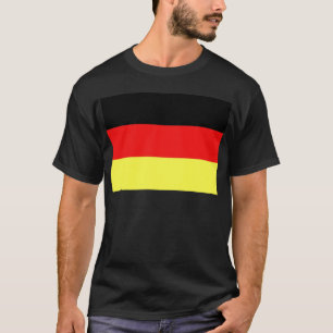 Tysk flagga tee shirt