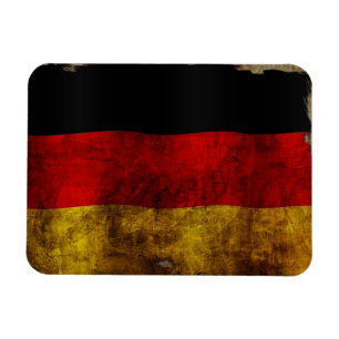Tysk flagga - Vintage... Magnet
