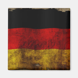Tysk flagga - Vintage... Magnet