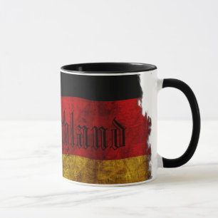 Tysk flagga - Vintage... Mugg