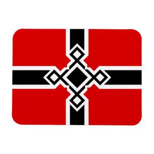 Tysk flaggamagnet - runakor magnet