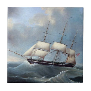 Tysk frakt Anne Emilie 1848 Kakelplatta