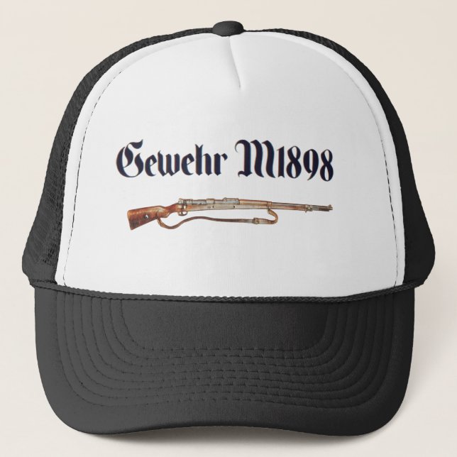 Tysk Gewehr M1898 gevär från WW1 Keps (Framsida)