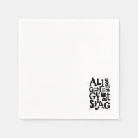 Tysk "Grattis på födelsedagen" Lino Print Papperss