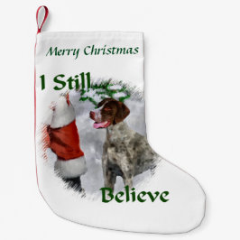 Tysk helgdag för kortfristig pekare liten julstrumpa