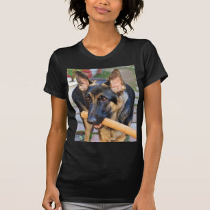Tysk herde av Shirley Taylor Tee