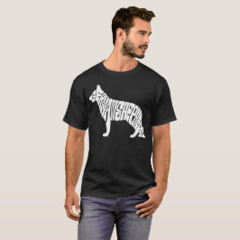 Tysk herde för ägare t-shirt