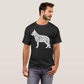 Tysk herde för ägare t-shirt