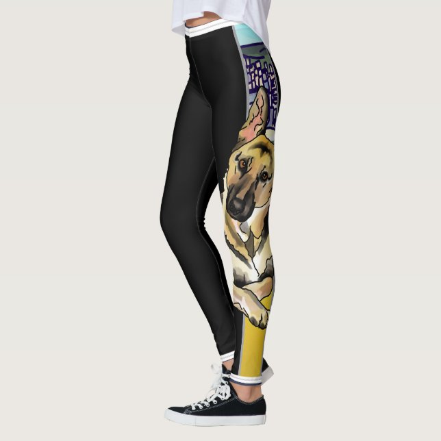 Tysk herde, Honolulu Hawaii (tillfoga smeknamnet), Leggings (Vänster)