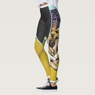 Tysk herde, Honolulu Hawaii (tillfoga smeknamnet), Leggings