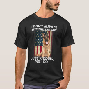Tysk herde jag inte alltid Bitor den onda killen T Shirt