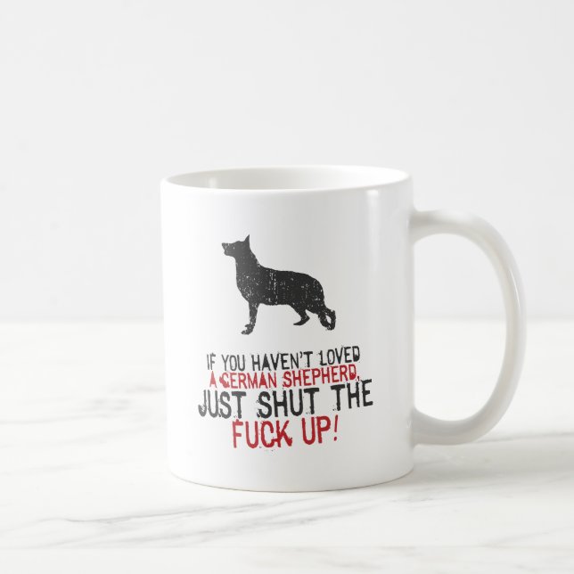 Tysk herde kaffemugg (Höger)