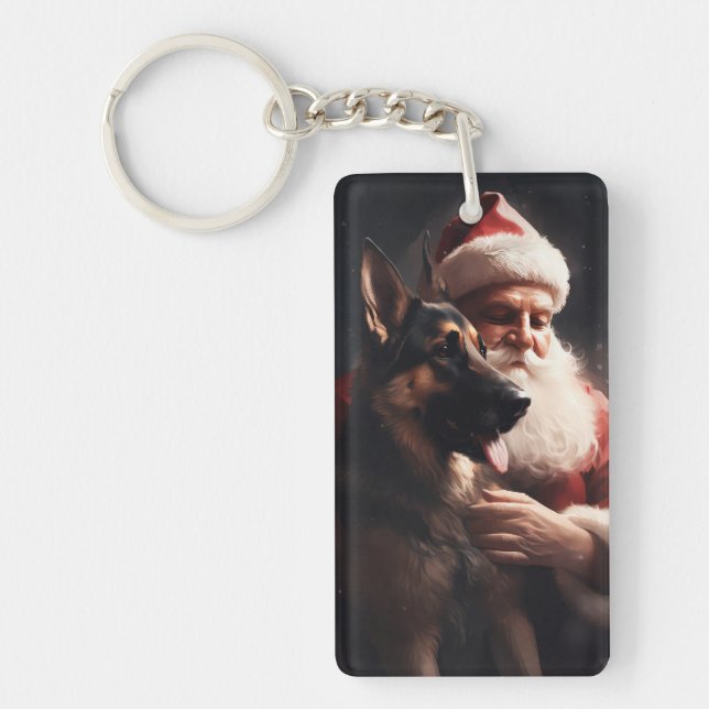 Tysk herde med Jultomten julhelg (Framsidan)