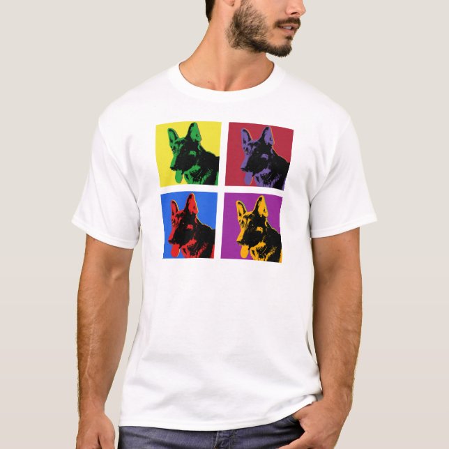 Tysk herde t-shirt (Framsida)