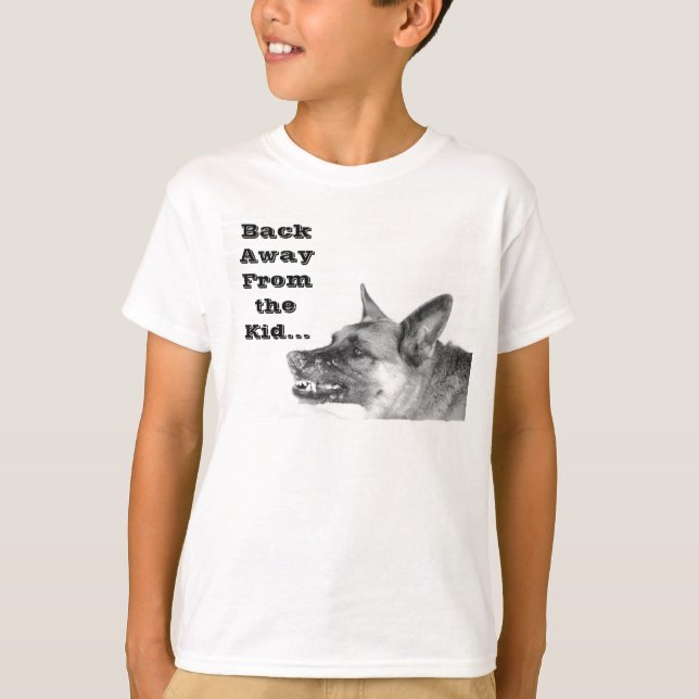 Tysk herde tee shirt (Framsida)