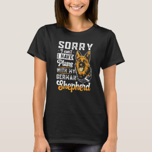 Tysk herdeägare - jag har planer med min Germa T Shirt
