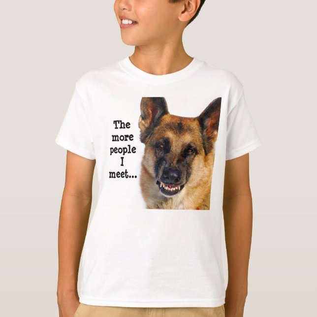 Tysk herdebarnT-tröja Tee (Framsida)