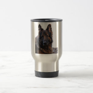 Tysk herdehund för anpassade resemugg