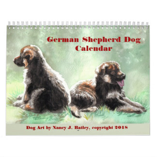 Tysk herdehundkalender kalender