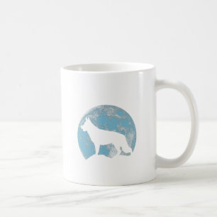 Tysk herdehundmåne kaffemugg