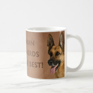 Tysk herdehundmugg kaffemugg
