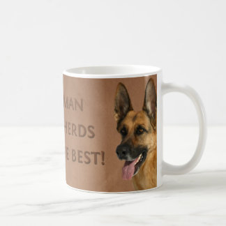 Tysk herdehundmugg kaffemugg