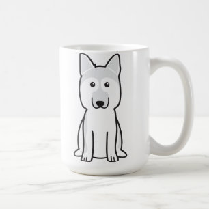 Tysk herdehundtecknad kaffemugg