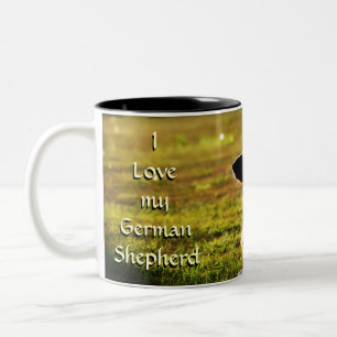Tysk herdekaffemugg Två-Tonad mugg