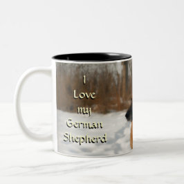 Tysk herdekaffemugg Två-Tonad mugg