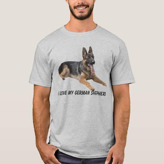 Tysk herdekärlekT-tröja T-shirt (Framsida)