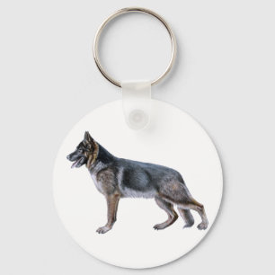 Tysk herdekeychain nyckelring