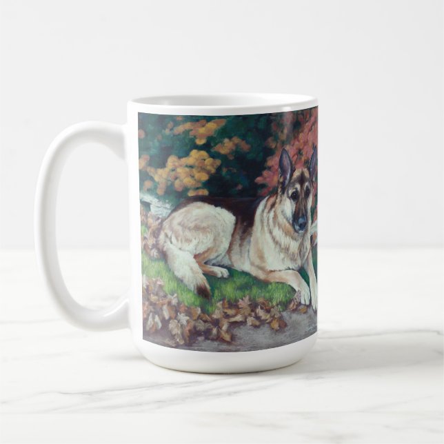 Tysk herdemugg kaffemugg (Vänster)