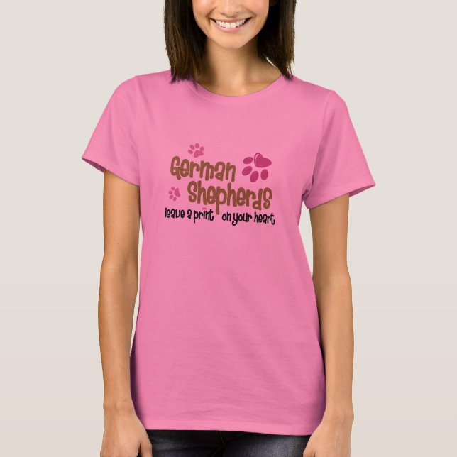 Tysk herdeT-tröja T-shirt (Framsida)
