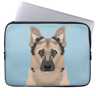 tysk herdetecknad laptop sleeve