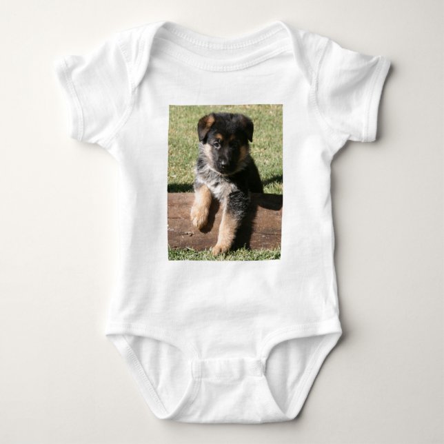 Tysk herdevalp "stora max ", tee shirt (Framsida)