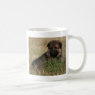 Tysk herdevalp "utkiken ", kaffemugg