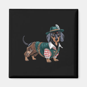 Tysk Hund Dachshund Bavarian Weiner Sause _3 Magnet
