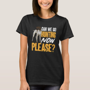 Tysk Hund för jakt på kortstolpar på pekare T Shirt