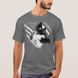 Tysk hund för shepherd t shirt