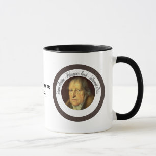 Tysk Idealistfilosof Georg Hegel Mugg