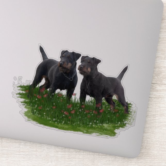 Tysk Jagdskräcker Sticker Klistermärken (Detalj)